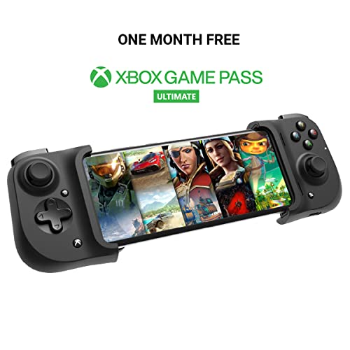 Gamevice for Android - Mobile Game Controller / Gamepad for Android USB-C: Now fits Samsung S21/S22 ULTRA - Includes 1 month Xbox Game Pass Ultimate, Play Xbox Cloud Gaming, Amazon Luna, Google Stadia – Passthrough Charging