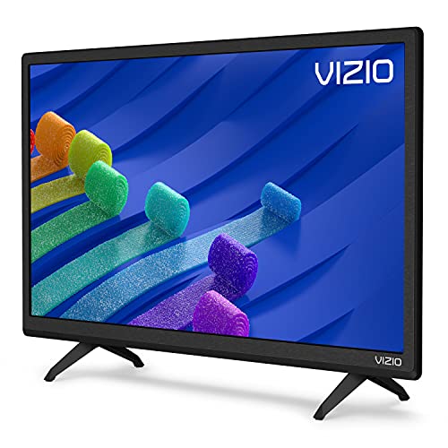 VIZIO 24-inch D-Series 720p Smart TV with Apple AirPlay and Chromecast Built-in, Alexa Compatibility, D24h-J09, 2021 Model