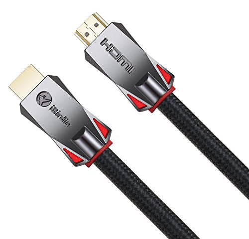 iBirdie 4K HDR HDMI Cable 50 Feet, 18Gbps 4K 60Hz HDR10, HDCP 2.2 and ARC, High Speed Ultra HD Cord, 24AWG