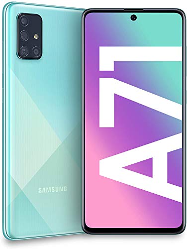 Samsung Galaxy A71 A715F, Dual SIM LTE, International Version (No US Warranty), 128GB, Prism Crush BLue - GSM Unlocked