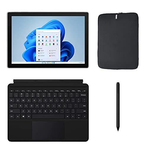 Microsoft Surface Pro 7+ 2-in-1, 12.3" Touch Screen, 11th Gen Intel Core i3, 8GB RAM, 128GB SSD, Windows 11 Home, Platinum, with Type Cover, Surface Pen & Sleeve