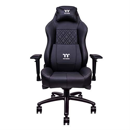 Thermaltake X-Comfort Real Leather Black Gaming Chair GGC-XCR-BBLFDL-TW
