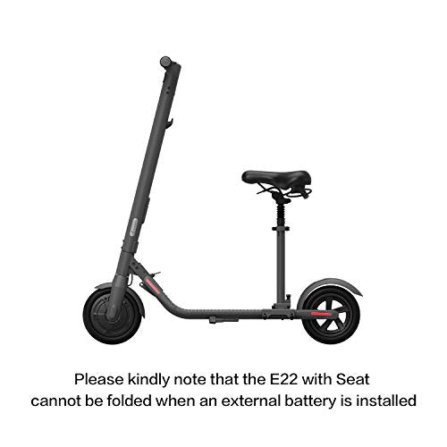 Segway Ninebot E22 E45 Electric Kick Scooter, Lightweight and Foldable, Upgraded Motor Power, Dark Grey