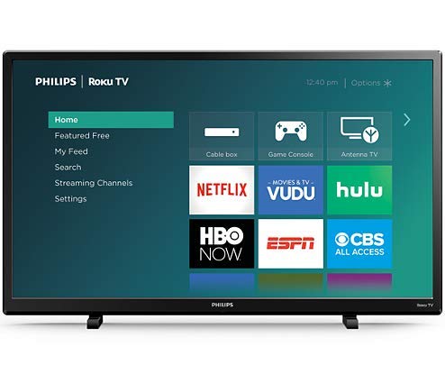 Philips 32PFL4664 Roku TV Certified Renewed