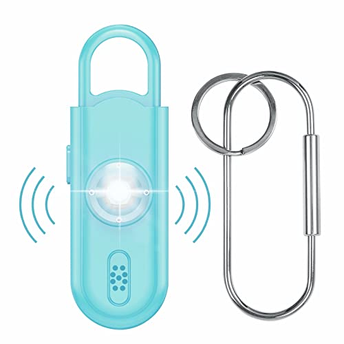 Safe Sound Personal Safety Alarm for Women, 130 dB Loud Siren with Strobe LED Flashlight, Safety Alarm Keychain Helps Women, Men, Children, Elderly Emergency Call