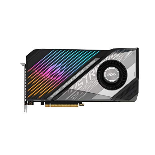 ASUS ROG Strix LC AMD Radeon™ RX 6800 XT OC Edition Gaming Graphics Card ( PCIe 4.0, 16GB GDDR6, HDMI 2.1, DisplayPort 1.4a, Full-Coverage Cold Plate, 240mm Radiator, 600mm tubing, GPU Tweak II)