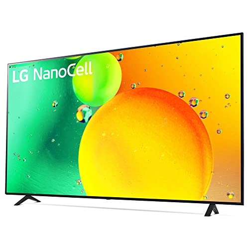 LG 65NANO75UQA 65 Inch HDR 4K UHD Smart NanoCell LED TV (2022) Bundle with LG S65Q 3.1 Ch High Res Audio Sound Bar and 2.0 Ch Sound Bar Wireless Rear Speaker Kit