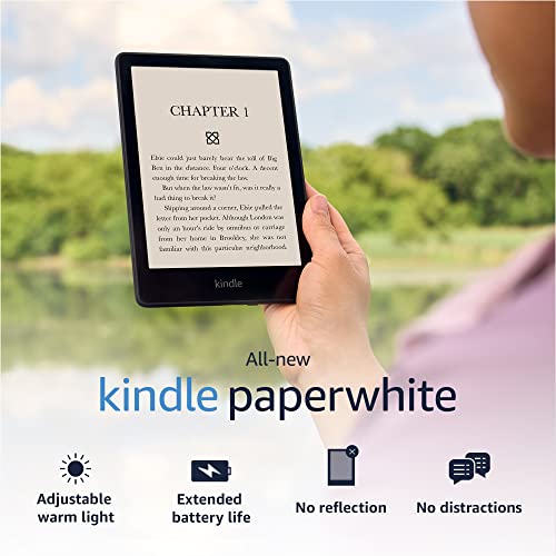 Kindle Paperwhite (8 GB) – Now with a 6.8" display and adjustable warm light