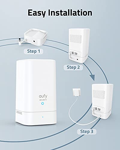 eufy Security eufyCam 2C 2-Cam Kit & Backup Battery Bundle, Wireless Home Security System, 180-Day Battery Life, Continuous Power Supply, HomeKit Compatibility, 1080p HD, Night Vision, No Monthly Fee,