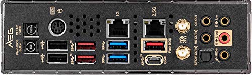 MSI MEG Z490 ACE Gaming Motherboard (ATX, 10th Gen Intel Core, LGA 1200 Socket, SLI/CF, Triple M.2 Slots, USB 3.2 Gen 2, Wi-Fi 6, Mystic Light RGB)