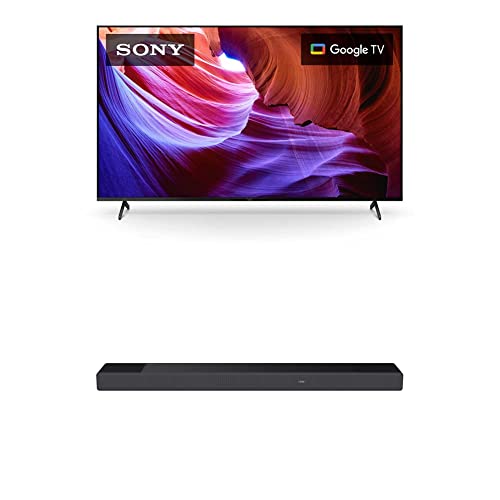 Sony 75 Inch 4K Ultra HD TV X85K Series: LED Smart Google TV with Dolby Vision HDR and Native 120HZ Refresh Rate KD75X85K- 2022 Model&Sony HT-A7000 7.1.2ch 500W Dolby Atmos Sound Bar