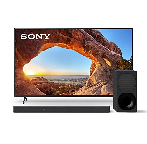 Sony X85J 65 Inch TV: 4K Ultra HD LED Smart Google TV with Dolby Vision HDR and Alexa Compatibility 2021 Model with HT-G700: 3.1CH Dolby Atmos/DTS:X Soundbar with Bluetooth Technology