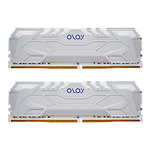 OLOy DDR4 RAM 16GB (2x8GB) White Owl 2666 MHz CL19 1.2V 288-Pin Desktop UDIMM (MD4U0826190BHWDA)