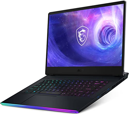 MSI Raider GE66-15 Gaming Laptop (Intel i9-12900HK 14-Core, 64GB DDR5 4800MHz RAM, 2x8TB PCIe SSD (16TB), GeForce RTX 3080 Ti, 15.6" 120Hz 4K Ultra HD (3840x2160), WiFi, Win 11 Pro) with D6000 Dock