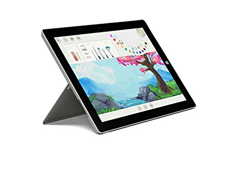 Microsoft Surface 3 Tablet, Intel Atom x7 x7-Z8700, 1.6 GHz, 4 GB, 64 GB SSD, Windows 10, Silver, 10.8"