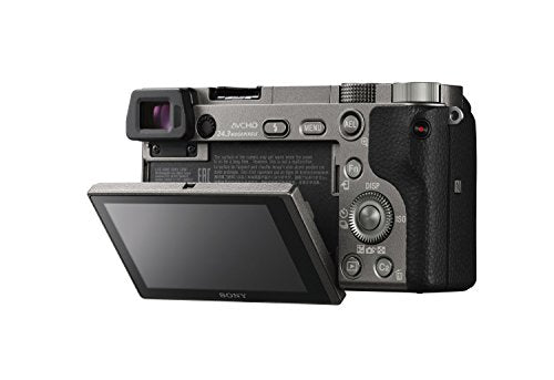 Sony Alpha a6000 Mirrorless Digital Camera with 16-50mm Lens, Graphite (ILCE-6000L/H)