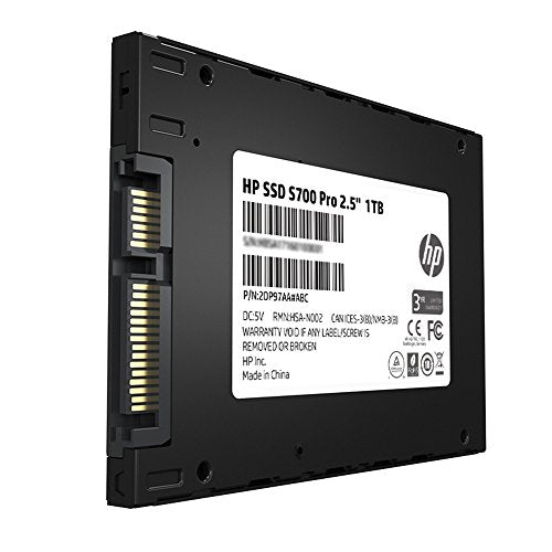 HP S700 Pro 2.5" 1TB SATA III 3D NAND Internal Solid State Drive (SSD) 2LU81AA#ABL