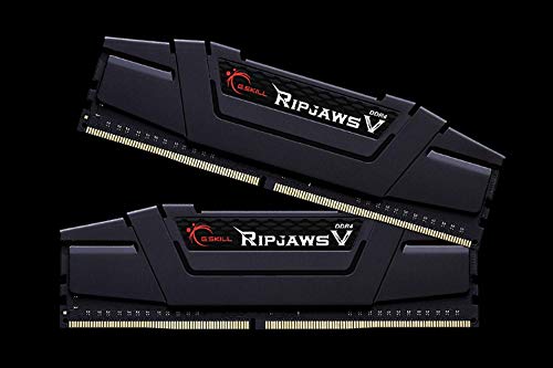 G.Skill RipJaws V Series 16GB (2 x 8GB) 288-Pin SDRAM PC4-28800 DDR4 3600 CL16-19-19-39 1.35V Dual Channel Desktop Memory Model F4-3600C16D-16GVKC