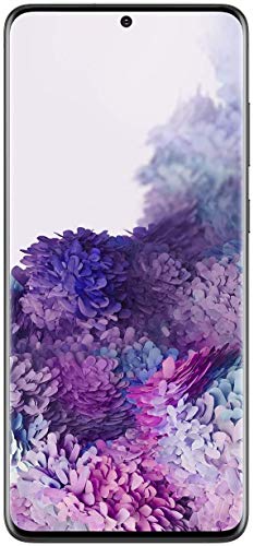 Samsung Galaxy S20+ Plus 5G Factory Unlocked Android Cell Phone SM-G986U US Version | 128GB | Fingerprint ID & Facial Recognition | Long-Lasting Battery (Cosmic Black, 512GB)