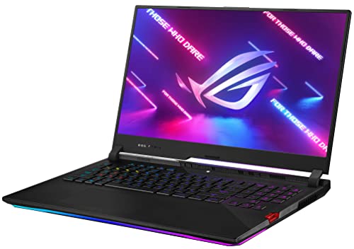 ASUS ROG Strix Scar 17 Gaming & Entertainment Laptop (AMD Ryzen 9 5900HX 8-Core, 64GB RAM, 2x8TB PCIe SSD RAID 1 (8TB), RTX 3080, 17.3" 360Hz Win 11 Pro) with D6000 Dock