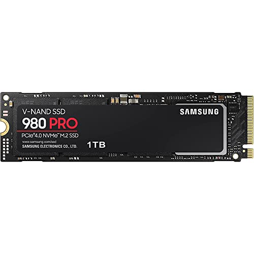 Samsung MZ-V8P1T0B/AM 980 PRO PCIe 4.0 NVMe SSD 1TB Bundle with 1 YR CPS Enhanced Protection Pack