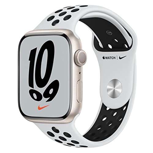 Apple Watch Nike SE GPS + Cellular, 40mm Silver Aluminum Case with Pure Platinum/Black Nike Sport Band, Regular