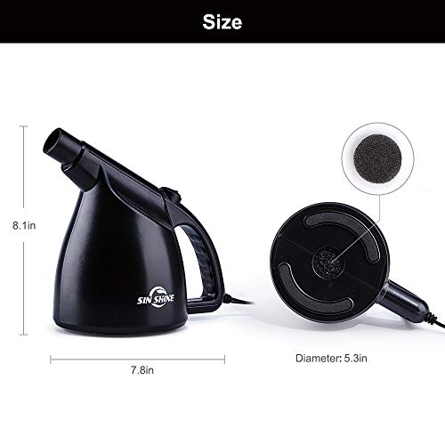 SIN SHINE - Compressed Air 3.0- Multi-Use Electric Air Duster for Cleaning Dust, Hairs, Crumbs, Scraps for Laptop, Computer, Replaces Compressed Air Cans (AD01-Black)