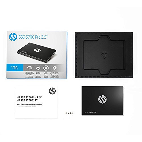 HP S700 Pro 2.5" 1TB SATA III 3D NAND Internal Solid State Drive (SSD) 2LU81AA#ABL