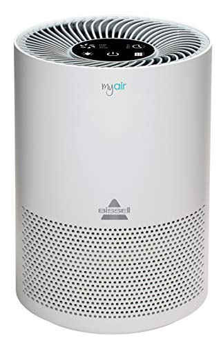 BISSELL air320 Max Wifi Connected Smart Air Purifier with HEPA & Carbon Filters Large Room & Home, 2847A & MYair Air Purifier, 2780A