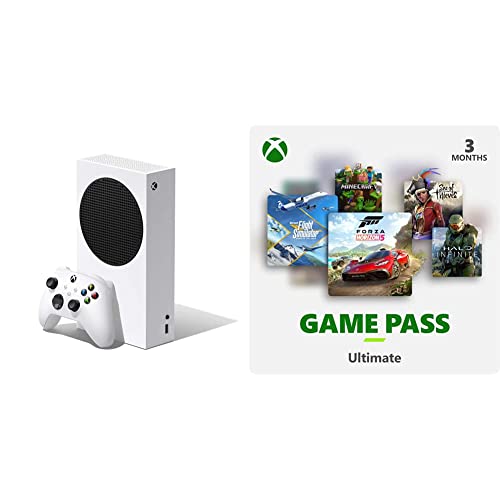 Xbox Series S + Game Pass Ultimate: 3 Month Membership [Digital Code]