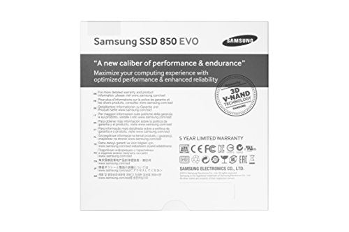 Samsung 850 EVO 1TB 2.5-Inch SATA III Internal SSD (MZ-75E1T0B/AM)