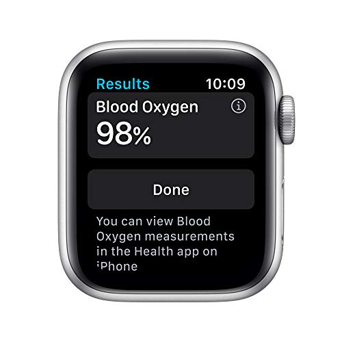 Apple Watch Series 6 (GPS + Cellular, 40mm) - Silver Aluminum Case with White Sport Band