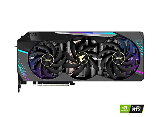 GIGABYTE AORUS GeForce RTX 3090 Xtreme 24G Graphics Card, Max Covered Cooling, 24GB 384-bit GDDR6X, GV-N3090AORUS X-24GD Video Card