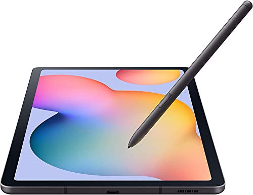 Samsung Galaxy Tab S6 Lite 10.4’’ Touchscreen (2000x1200) WiFi Tablet, Octa Core Exynos 9610 CPU, 4GB RAM, 64GB SSD, Front and Rear Camera, Bluetooth, Android 10 w/S Pen, Cover & Tigology 64GB SD