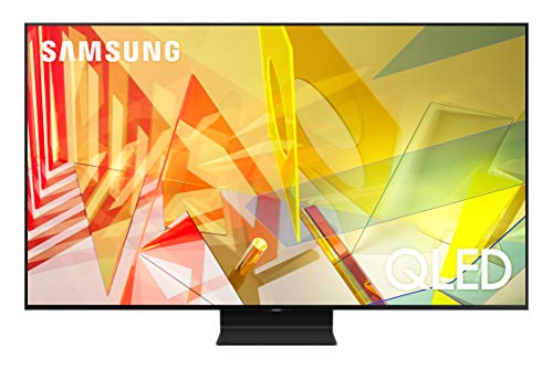 SAMSUNG 55-Inch Class QLED 4K UHD Q90T Series Quantum HDR Smart TV w/Ultra Viewing Angle, Adaptive Picture, Gaming Enhancer, Alexa Built-in (QN55Q90TDFXZA, 2020 Model)