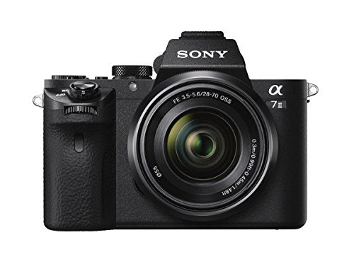 Sony Alpha a7 IIK E-mount interchangeable lens mirrorless camera with full frame sensor with 28-70mm Lens