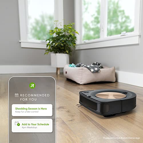 iRobot Roomba s9+ (9550) Robot Vacuum with Free Echo Dot (3rd Gen) – Automatic Dirt Disposal, Empties Itself, Smart Mapping, Powerful Suction, Corners & Edges, Ideal for Pet Hair