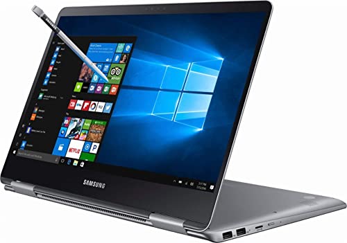 Samsung Notebook 9 Pro NP940X5N-X01US 15" FHD 2-in-1 Touch Screen Laptop, 8th Gen Intel Quad-Core i7-8550U Up To 4GHz, 16GB DDR4, 256GB SSD, Backlit Keyboard, Windows 10, Built-in S Pen, Titan Silver