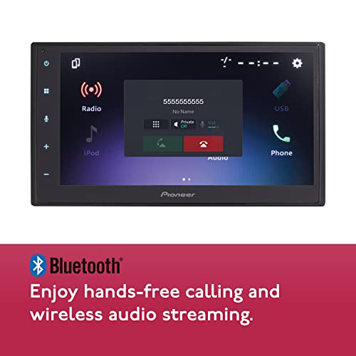 Pioneer DMH-W2770NEX 6.8" Amazon Alexa When Paired with Pioneer Vozsis App, Android Auto, Apple CarPlay, Bluetooth, SiriusXM-Ready – Multimedia Digital Media Receiver