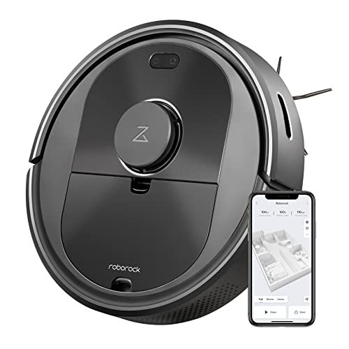 Roborock Q5 Robot Vacuum with Strong 2700Pa Suction, Upgraded from S4 Max, LiDAR Navigation, Multi-Level Mapping, 180 mins Runtime, No-go Zones, Ideal for Carpets and Pet Hair