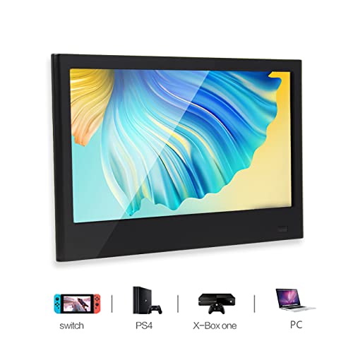 Eleclink 7-Inch Display 1024 x600 Ultra Thin Full HD IPS Screen Portable Monitor for Raspberry Pi WiiU Xbox 360 Windows (Black, 7 inch)