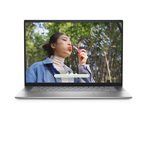 Dell Inspiron 16 5625 Small Thin & Light Portable Laptop - 16 inch FHD+ (1920 x 1200) Display, AMD Ryzen 7 5825U, 16GB DDR4 RAM, 512GB SSD, AMD Radeon Graphics, Bluetooth, Windows 11 Pro - Silver