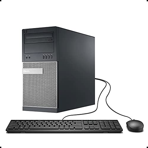 Dell Optiplex 7010 Tower Desktop Computer, Intel i7-3770 Upto 3.9GHz, HD Graphics 4000 4K Support, 32GB RAM, 2TB SSD, DisplayPort, HDMI, DVD, AC Wi-Fi, Bluetooth - Windows 10 Pro (RENEWED)