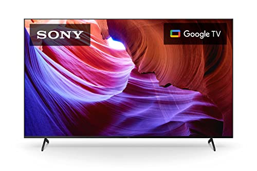 Sony 85 Inch 4K Ultra HD TV X85K Series: LED Smart Google TV with Dolby Vision HDR and Native 120HZ Refresh Rate KD85X85K- 2022 Model