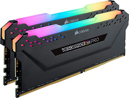 Corsair Vengeance RGB PRO 16GB (2x8GB) DDR4 3200MHz C16 LED Desktop Memory - Black