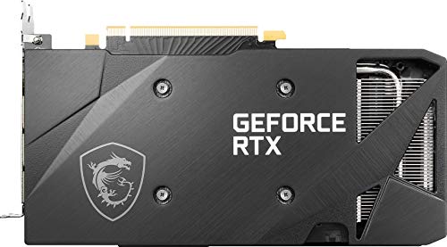 MSI Gaming GeForce RTX 3050 8GB GDRR6 128-Bit HDMI/DP PCIe 4 Torx Twin Fans Ampere OC Graphics Card (RTX 3050 Ventus 2X 8G OC)