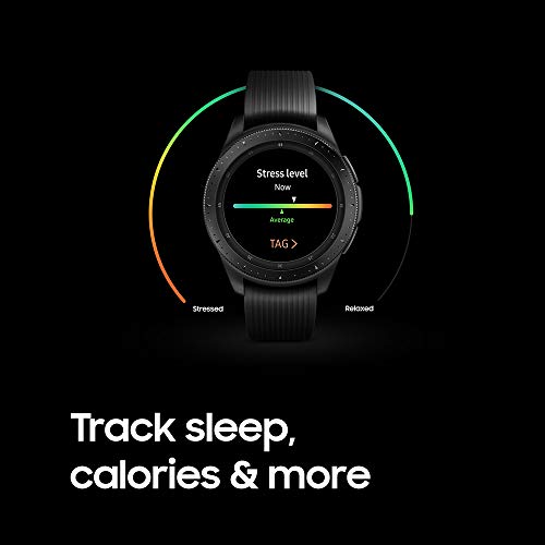 Samsung Galaxy Watch (42mm, GPS, Bluetooth) – Midnight Black (US Version)