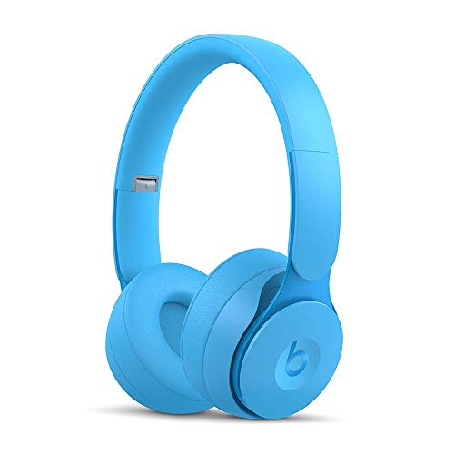 Beats Solo Pro Wireless NC On-Ear Headphones - More Matte Collection Light Blue (Renewed Premium)