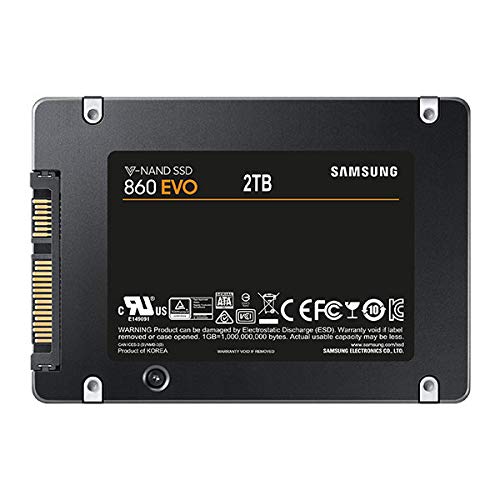 Samsung 860 EVO 2TB 2.5-Inch SATA III Internal SSD