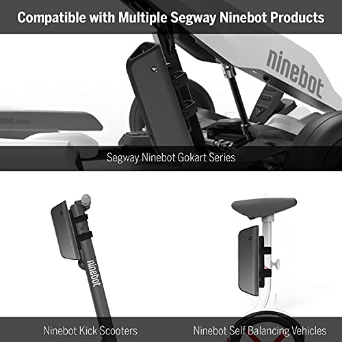 Segway Ninebot Engine Speaker for KickScooter Self-Balancing Scooter Electric Motorbike Ninebot GoKart Electric Bike, Portable Wireless Speakers Bluetooth, IP55 Waterproof, Black